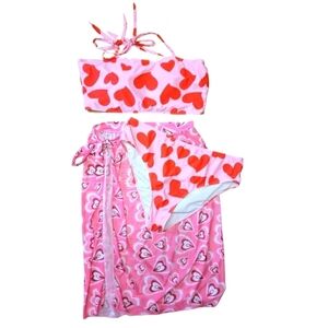 Heart Bikini with Wrap